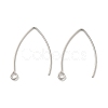 Non-Tarnish 316 Surgical Stainless Steel Earring Hooks STAS-P336-07B-P-1