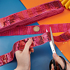 Polyester and Paillette Sequin Trim OCOR-WH0082-203B-3