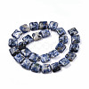 Natural Blue Spot Jasper Beads Strands G-N326-140G-2