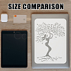 Plastic Hollow Out Drawing Painting Stencils Templates DIY-WH0396-837-3