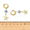4 Styles Marine Theme 202 Stainless Steel Hoop Earrings EJEW-JE07004-6