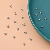 Tarnish Resistant 304 Stainless Steel Smooth Surface Bead Tips X-STAS-D150-01P-5