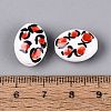 Handmade Porcelain Beads PORC-N012-14E-01-3