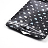 Rectangle Glitter Holographic Plastic Yin-yang Zip Top Gift Bags OPP-E004-01B-C01-3
