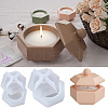 Hexagon Candle Jar Molds PW-WG14011-01-2