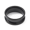 201 Stainless Steel Grooved Finger Ring RJEW-WH0004-32C-EB-2