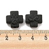 Spray Painted Alloy Beads FIND-G064-14-3