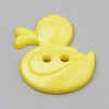 2-Hole Acrylic Buttons BUTT-Q037-10J-2