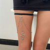 Bowknot Elastic Fibre Strappy Leg Chain WG2B529-08-1