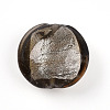 Handmade Silver Foil Glass Beads SLF20mmY-M-2