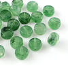 Flat Round Imitation Gemstone Acrylic Beads X-OACR-R050-M-2