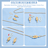 30Sets 304 Stainless Steel Box Clasps STAS-UN0057-95-5