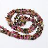 Natural Multicolor Tourmaline Beads Strands G-F328-37-2