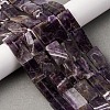 Natural Lavender Amethyst Beads Strands G-K153-M05-4