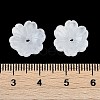 Transparent Spray Paint Glass Beads X-GLAA-H035-04-4