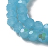 Imitation Jade Glass Beads Strands EGLA-A035-J6mm-L04-3