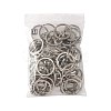 50Pcs Iron Keychain Ring IFIN-FS0001-56-6