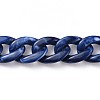 Acrylic Curb Chains AJEW-JB00505-03-2
