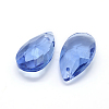 Faceted Glass Pendants GLAA-F069-L-A12-2