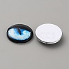 Glass Cabochons GLAA-WH0033-75G-08-2