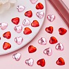 2 Colors Imitation Taiwan Acrylic Rhinestone Cabochons GACR-SZ0001-08-5