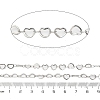 304 Stainless Steel Heart Link Chains CHS-A016-34B-P01-2