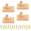 Wood Clothes Hanger Hook AJEW-WH0182-93B-1
