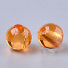 Transparent Plastic Beads KY-T005-6mm-633-2