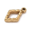 304 Stainless Steel Charms SA-B007-02G-B-2