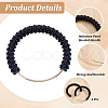2Pcs Plastic Imitation Pearl Round Beaded Bag Handles FIND-BBC0005-11A-6