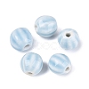 Vintage Porcelain Corrugated Beads PORC-N013-11K-1