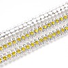 Iron Rhinestone Cup Chains CH-T006-04S-07-1