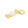 Rack Plating Brass Enamel Pendants KK-U021-04F-G-2