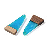 Resin & Wood Pendants WOOD-F015-03D-2