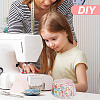 Flower Pattern Cotton Fabrics DIY-WH0588-11A-3