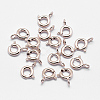 925 Sterling Silver Spring Ring Clasps STER-K167-076D-RG-1