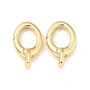 Brass Spring Gate Rings KK-G416-59G-1