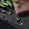 12 Sets 3 Colors Alloy Ball Studs Rivets FIND-GF0001-39-5