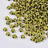 8/0 Grade A Round Glass Seed Beads SEED-S030-429-3