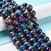 Natural Rainbow Tiger Eye Beads Strands G-NH0002-A01-C01-2