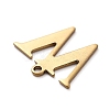 PVD Vacuum Plating  304 Stainless Steel Charms STAS-H112-W-AB-3