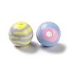 Two Tone Opaque Acrylic Beads SACR-I005-07A-2