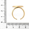 304 Stainless Steel Cuff Ring Settings STAS-E202-02F-G-3