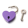 Alloy Padlock Mini Lock with Key AJEW-WH0171-19A-2