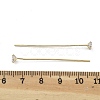 Brass Micro Pave Clear Cubic Zirconia Head Pins KK-M306-09G-04-4