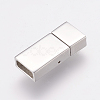 Tarnish Resistant 304 Stainless Steel Bayonet Clasps STAS-E144-120P-2