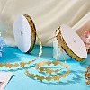 20 Yards Malan Flower and Butterfly Polyester Lace Trim OCOR-TAC0016-18G-6