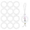 12Pcs Ring Silicone Beads SIL-DC0001-78-1