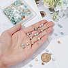 Nbeads 2 Strands Natural Flower Amazonite Beads Strands G-NB0004-46-3