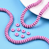 Handmade Polymer Clay Beads Strands CLAY-N008-008B-6